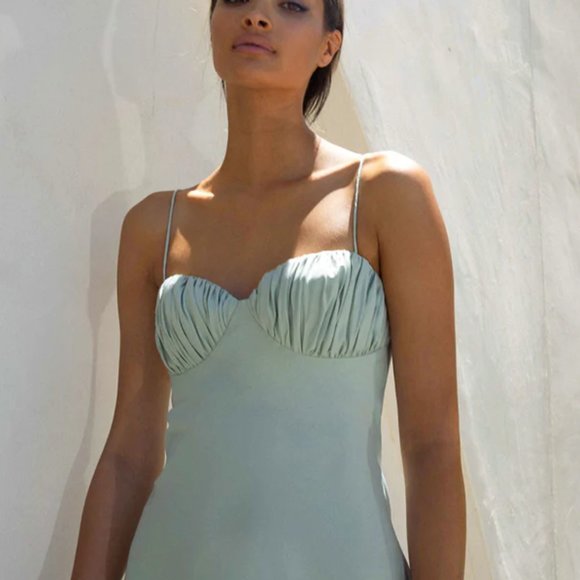 MISHA COLLECTION Midi Mint Dress - Picture 3 of 12